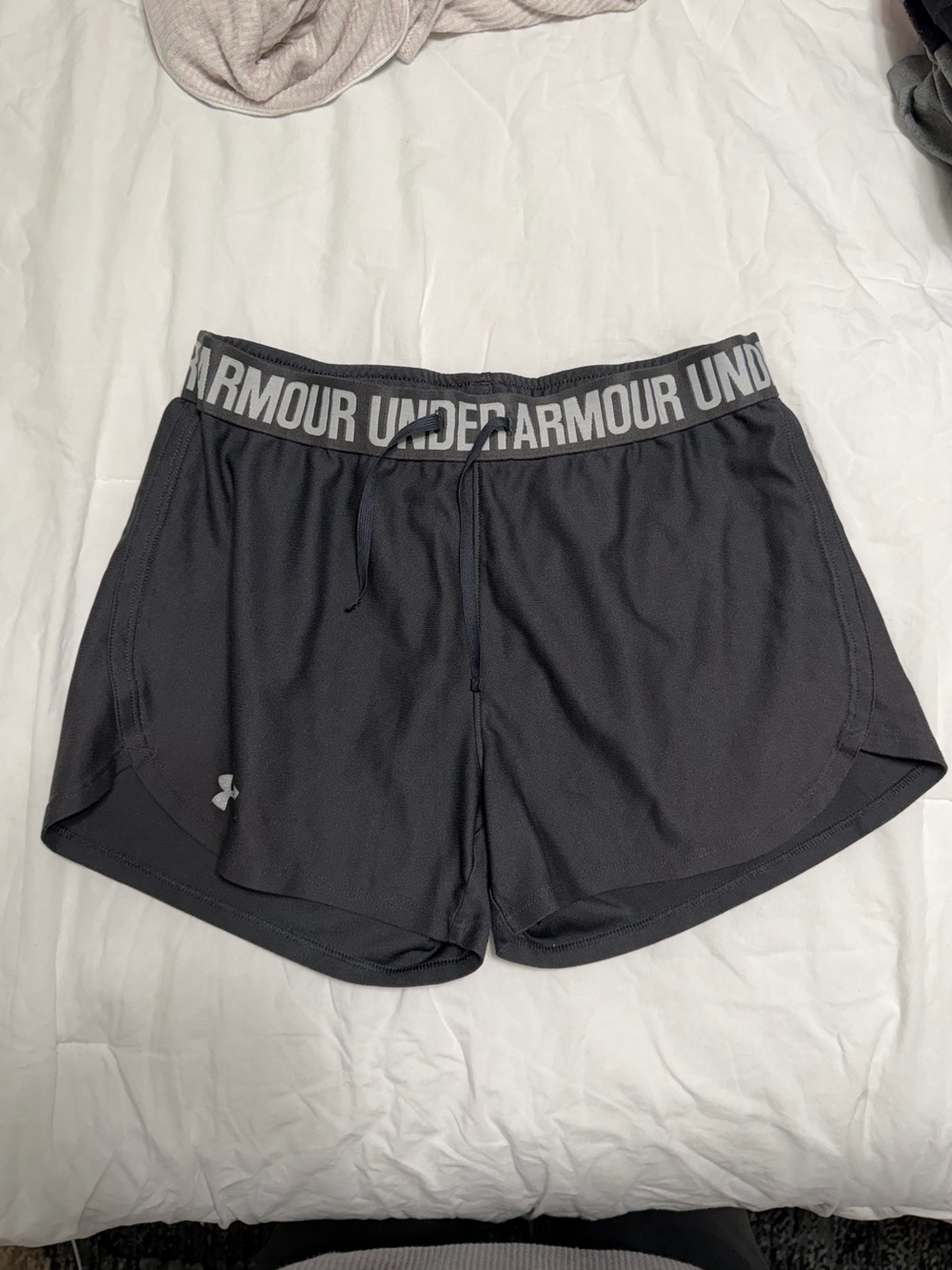 Dark gray under armour shorts